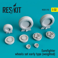Reskit RS48-0312 Eurofighter wheels Early Type Revell 1/48