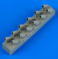 QuickBoost QB32159 P-40E Warhawk exhaust 1/32