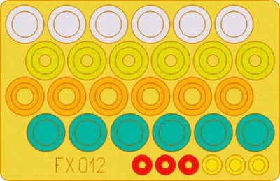 Eduard FX012 Pz.III Ausf.L wheel masks 1/48 TAM