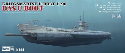 Neverland Hobby 8001 Kriegsmarine U-boat U-96 Das U-boot snap kit 1/144	
