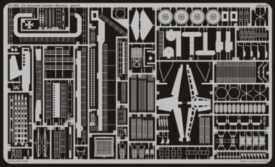 Eduard 53005 US Aircraft Carrier Hornet 1/350 TRU
