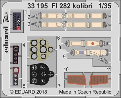 Eduard 33195 Fl 282 Kolibri 1/32