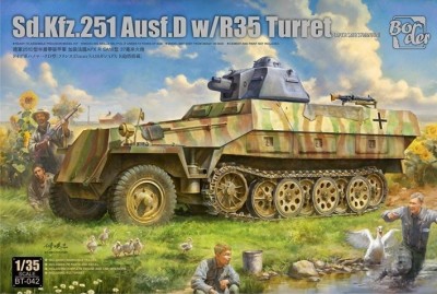Border Model BT-042 SdKfz 251 Ausf. D с башней R35 1/35