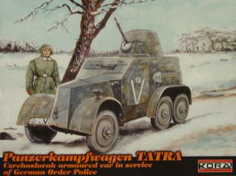 Kora Model A3515 Panzerkampfwagen TATRA (German Order Police) 1/35