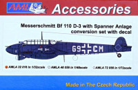 AML AMLA32016 Bf 110 D-3 w/ Spanner Anlage - Conversion set 1/32