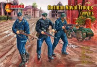 Mars MAR72112 German Naval troops (WWII) 40 figures. 8 poses. 1/72