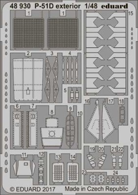 Eduard 48930 P-51D exterior 1/48