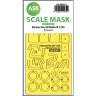 Art Scale 200-M35011 Kamov Ka-29 Helix-B wheels and canopy frame paint masks (outside only) 1/35