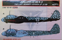 Kora Model CSD7245 Ju 88 S-3 Conv.set&decal - Part I. (HAS,AMT) 1/72