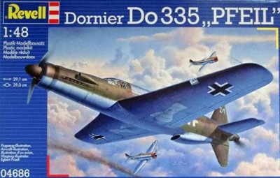 Revell 04686 Самолёт Dornier Do335 &quot;Pfeil&quot; (REVELL) 1/48