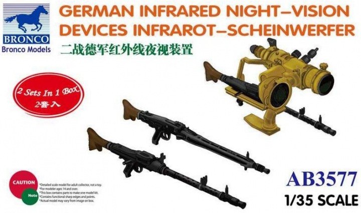 Bronco AB3577 German Infrared Night -Vision Devices 1/35
