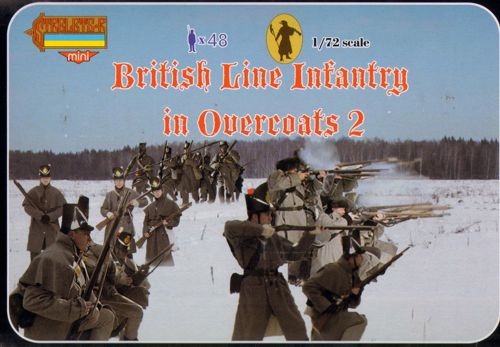 Strelets STRM097 British Line Infantry in Overcoats 2 (Napoleonic) 1/72