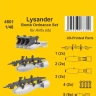 CMK SP4501 Lysander Bomb Ordnance Set (AIRFIX) 1/48