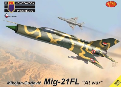Kovozavody Prostejov 72368 MiG-21FL 'At war' (3x camo) 1/72