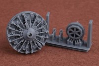 Sbs 72085 Finnish Brewster B-239 Engine&Exhaust Set 1/72