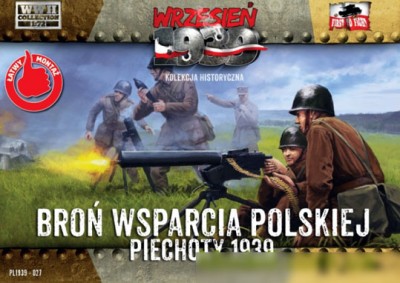 First To Fight FTF-72027 Польская пехота: минометные и пулеметные расчеты 1/72