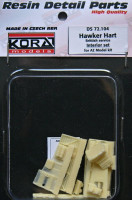 Kora Model DS72104 Hawker Hart British - Interior set (AZ) 1/72