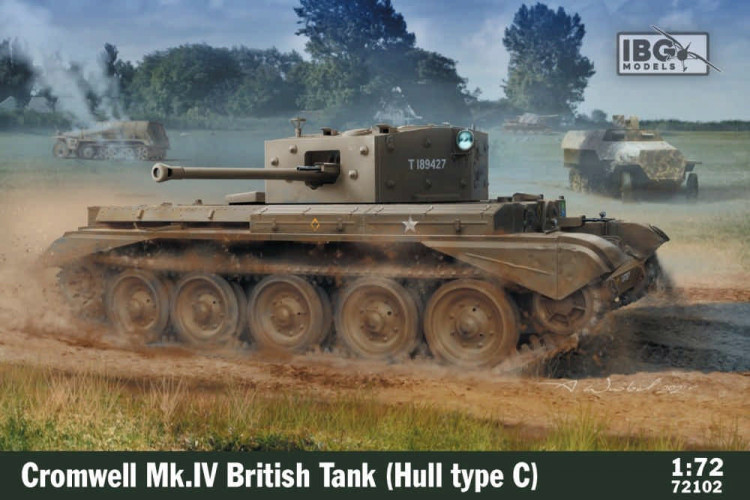 IBG Models 72102 Cromwell Mk.IV British Tank (Hull Type C) 1/72