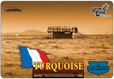 Combrig 3577FH French Turquoise Submarine Early fit 1/350