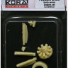 Kora Model DS7260 Fokker D.XXI Dutch service Engine Set (MPM) 1/72