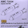 Advanced Modeling AMC 72034 ODAB-500PM Air-Fuel Explosive Bomb (2 pcs.) 1/72