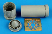 Aires 4591 Kfir C2/C7/F-21 exhaust nozzle 1/48