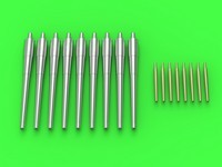 Master SM-350-075 USS Indianapolis CA-35 (1945) armament - 8in (9pcs), 5in (8pcs) barrels - fits Academy model