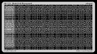 Eduard 00110 Mesh 6x6 Hexagonal Фототравление леерное ограждение