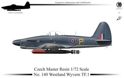 CZECHMASTER CMR-72140 1/72 Westland Wyvern TF.1