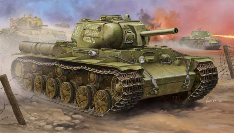 Trumpeter 01572 Soviet KV-8S Flame tank