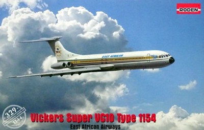 Roden 14429 Vickers Super VC10 Type 1154 East African Airways 1/144