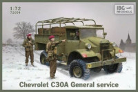 IBG Models 72054 Chevrolet C30A General service (steel body) 1/72