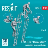 Reskit F48074 F-105 F,G 'Thunderchief' male pilots 1/48