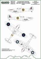Model Maker Decals IM48701 Supermarine Spitfire roundels and fin flashes-EARLY 1/48
