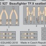 Eduard FE927 Beaufighter TF.X seatbelts STEEL 1/48