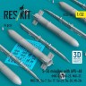 Reskit 32566 S-24 missiles with APU-68 (4 pcs.) 1/32