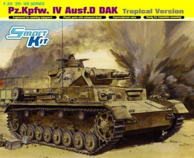 Dragon 6976 PzKpfw IV Ausf. D DAK Tropical Version 1/35