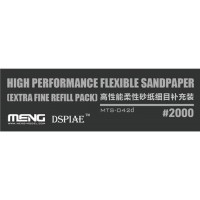 Meng Model MTS-042d High Performance Flexible Sandpaper (Extra Fine Refill Pack/2000#)