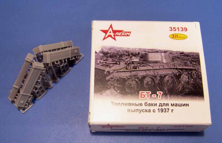 A-resin 35139 БТ-7 топливные баки для машин выпуска с 1937 года 1/35