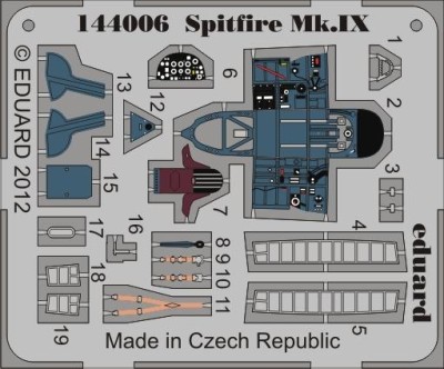 Eduard 144006 Spitfire Mk.IX 1/144