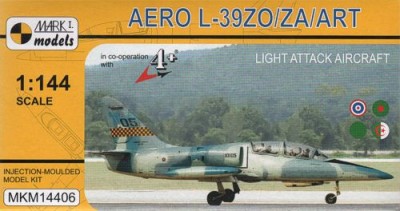 Mark 1 Models MKM-14406 Aero L-39 ZO/ZA/ART Albatros (4x camo) 1/144