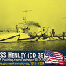 Comrig 70671 USS Paulding-class DD-39 Henley, 1912-1919 1/700