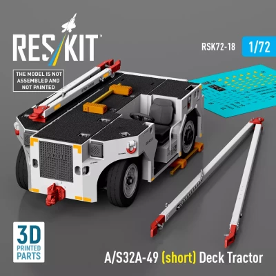 Reskit R72018 A/S32A-49 (short) Deck Tractor 1/72
