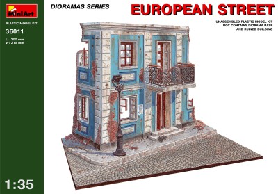 Miniart 36011 Европейская улица 1/35