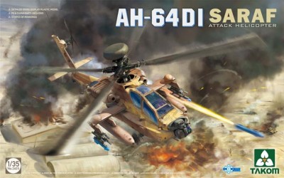 Takom 2605 AH-64DI SARAF ATTACK HELICOPTER 1/35