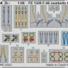 Eduard FE1359 F-4E seatbelts STEEL (MENG) 1/48