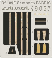 Eduard 49067 Bf 109E seatbelts FABRIC