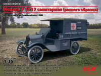 ICM 35665 Санитраный Форд Модель T 1917 г. (ранний) 1/35