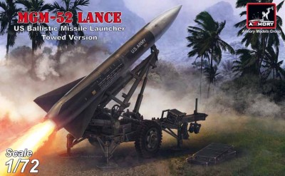 Armory AR72432 MGM-52 &quot;Lance&quot; US ballistic SSM on towed launcher 1/72