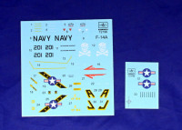 HAD 72196 Decal F-14A Jolly Rogers (USS Th.Roosevelt) 1/72